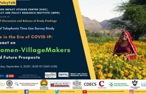 Panel Discussion and Release of Study Findings Rural Telephonic Time Use Survey Study Life in the Era of COVID-19: Impact on Women-VillageMakers and Future Prospects