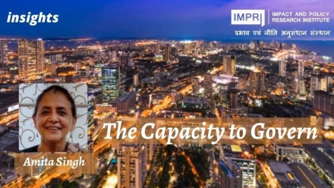 The Capacity to Govern – IMPRI Impact and Policy Research Institute The Capacity to Govern - IMPRI Impact and Policy Research Institute