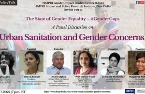 Video: #GenderGaps | Panel Discussion | Urban Sanitation and Gender Concerns – IMPRI Impact and Policy Research Institute Video: #GenderGaps | Panel Discussion | Urban Sanitation and Gender Concerns - IMPRI Impact and Policy Research Institute