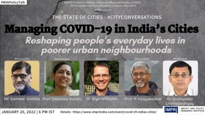 Video: Managing COVID-19 in India’s Cities: Reshaping people’s everyday lives in poorer urban neighbourhoods – IMPRI Impact and Policy Research Institute Video: Managing COVID-19 in India’s Cities: Reshaping people’s everyday lives in poorer urban neighbourhoods - IMPRI Impact and Policy Research Institute