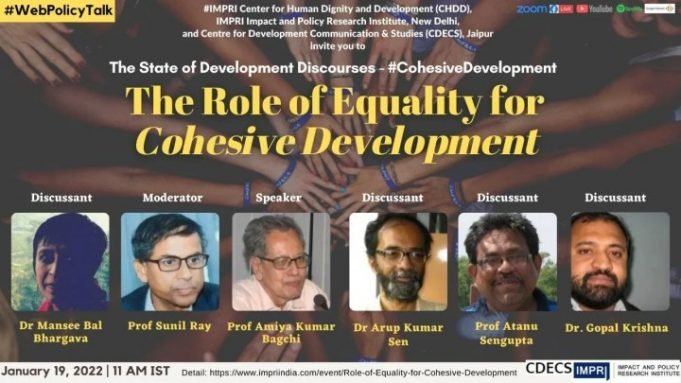 Video: The Role of Equality for Cohesive Development – IMPRI Impact and Policy Research Institute Video: The Role of Equality for Cohesive Development - IMPRI Impact and Policy Research Institute