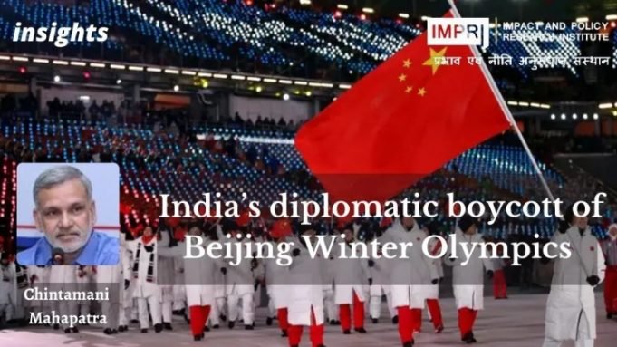 India’s diplomatic boycott of Beijing Winter Olympics – IMPRI Impact and Policy Research Institute India’s diplomatic boycott of Beijing Winter Olympics - IMPRI Impact and Policy Research Institute