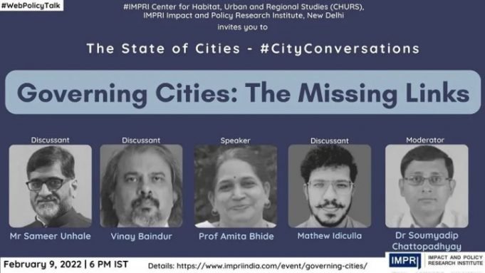 Video: Governing Cities: The Missing Links – IMPRI Impact and Policy Research Institute Video: Governing Cities: The Missing Links - IMPRI Impact and Policy Research Institute