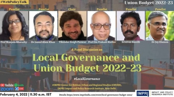 Video: Local Governance and Union Budget 2022-23 – IMPRI Impact and Policy Research Institute Video: Local Governance and Union Budget 2022-23 - IMPRI Impact and Policy Research Institute