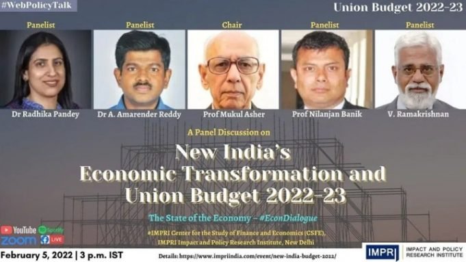 Video: New India’s Economic Transformation and Union Budget 2022-23 – IMPRI Impact and Policy Research Institute Video: New India’s Economic Transformation and Union Budget 2022-23 - IMPRI Impact and Policy Research Institute