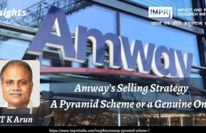 Amway’s selling strategy – A pyramid scheme or a genuine one? – IMPRI Impact and Policy Research Institute Amway’s selling strategy – A pyramid scheme or a genuine one? - IMPRI Impact and Policy Research Institute