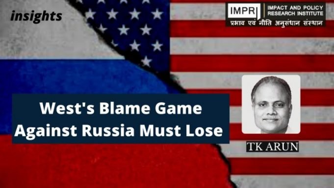 West’s Blame Game against Russia Must Lose and Food Must Win the War – IMPRI Impact and Policy Research Institute West’s Blame Game against Russia Must Lose and Food Must Win the War - IMPRI Impact and Policy Research Institute
