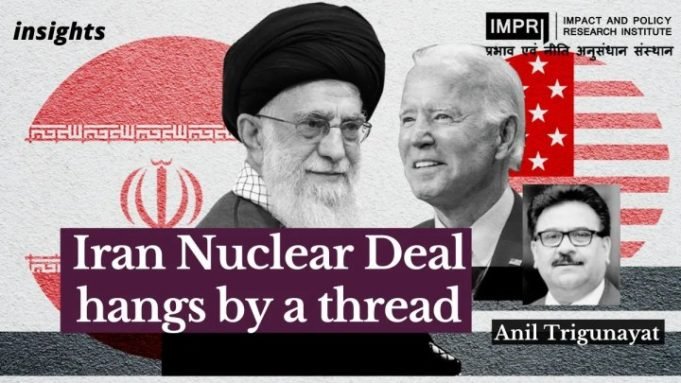 Iran Nuclear Deal hangs by a thread – IMPRI Impact and Policy Research Institute Iran Nuclear Deal hangs by a thread - IMPRI Impact and Policy Research Institute