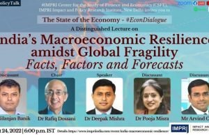 Video: India’s Macroeconomic Resilience amidst Global Fragility: Facts, Factors and Forecasts – IMPRI Impact and Policy Research Institute Video: India’s Macroeconomic Resilience amidst Global Fragility: Facts, Factors and Forecasts - IMPRI Impact and Policy Research Institute