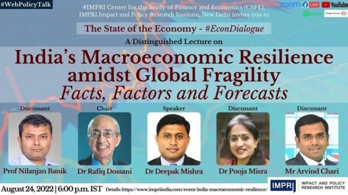 Video: India’s Macroeconomic Resilience amidst Global Fragility: Facts, Factors and Forecasts – IMPRI Impact and Policy Research Institute Video: India’s Macroeconomic Resilience amidst Global Fragility: Facts, Factors and Forecasts - IMPRI Impact and Policy Research Institute