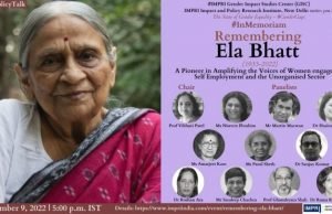 Video: Remembering Ela BhattVideo: – IMPRI Impact and Policy Research Institute Video: Remembering Ela BhattVideo: - IMPRI Impact and Policy Research Institute