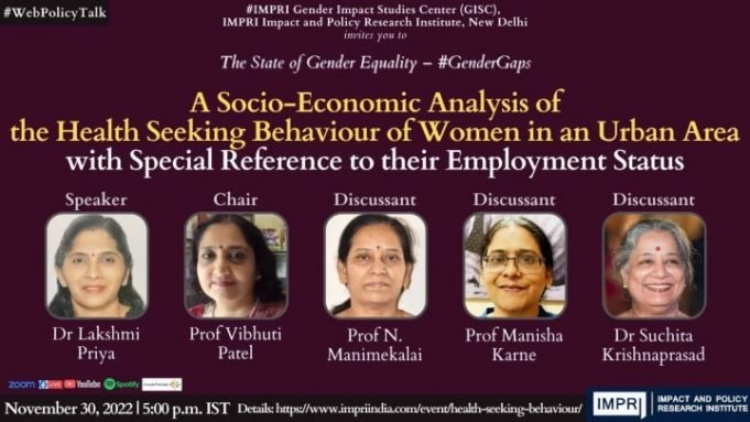 Video: A Socio-Economic Analysis of Health Seeking Behaviour of Women in an Urban Area with Special Reference to their Employment Status – IMPRI Impact and Policy Research Institute Video: A Socio-Economic Analysis of Health Seeking Behaviour of Women in an Urban Area with Special Reference to their Employment Status - IMPRI Impact and Policy Research Institute