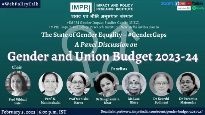 Video: Gender and Union Budget 2023-24 – IMPRI Impact and Policy Research Institute Video: Gender and Union Budget 2023-24 - IMPRI Impact and Policy Research Institute