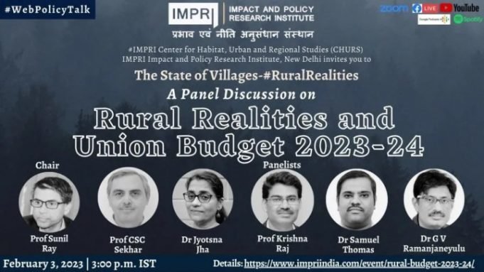 Video: Rural Realities and Union Budget 2023-24Video: – IMPRI Impact and Policy Research Institute Video: Rural Realities and Union Budget 2023-24Video: - IMPRI Impact and Policy Research Institute