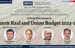 Video: The Amrit Kaal and Union Budget 2023-24 – IMPRI Impact and Policy Research Institute Video: The Amrit Kaal and Union Budget 2023-24 - IMPRI Impact and Policy Research Institute