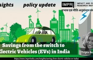 Savings from the switch to Electric Vehicles (EVs) in India – IMPRI Impact and Policy Research Institute Savings from the switch to Electric Vehicles (EVs) in India - IMPRI Impact and Policy Research Institute
