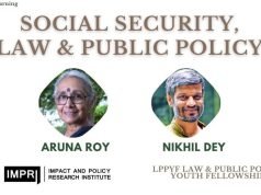 Video: Prof Aruna Roy & Nikhil Dey | Social Security, Law & Public Policy | Distinguished Lecture | LPPYF Law and Public Policy Youth Fellowship – IMPRI Impact and Policy Research Institute Video: Prof Aruna Roy & Nikhil Dey | Social Security, Law & Public Policy | Distinguished Lecture | LPPYF Law and Public Policy Youth Fellowship - IMPRI Impact and Policy Research Institute