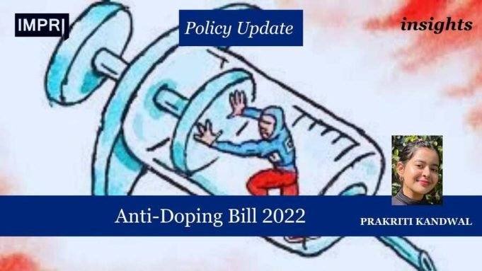Anti-Doping Bill 2022 – IMPRI Impact And Policy Research Institute Anti-Doping Bill 2022
