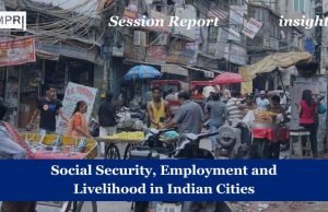 Social Security, Employment And Livelihoods In Indian Cities – IMPRI Impact And Policy Research Institute Social Security, Employment and Livelihoods in Indian Cities