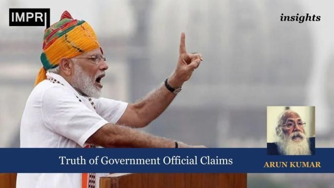 Truth Of Government Official Claims – IMPRI Impact And Policy Research Institute Truth of Government Official Claims