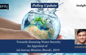 Towards Ensuring Water Security: An Appraisal Of Jal Jeevan Mission (Rural), 2019 – IMPRI Impact And Policy Research Institute Towards Ensuring Water Security: An Appraisal of Jal Jeevan Mission (Rural), 2019