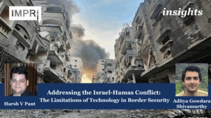 Addressing The Israel-Hamas Conflict: The Limitations Of Technology In Border Security – IMPRI Impact And Policy Research Institute Technology is essential to border management. But, as the events of October 7 show, a delicate balance between its use and the presence of troops is needed. Israel-Hamas Conflict Even as the Israel-Hamas crisis shows no signs of de-escalating, the ease with which the much-touted Israeli border defence systems fell apart on October 7 continues to challenge observers and practitioners as they seek a better understanding of what really happened. In one swoop, Hamas took down the technology-driven, modern, expensive, and high-end fencing systems called the “Iron Wall”, which the Israel Defence Forces (IDF) had set up along 65 km of their border with Gaza in 2021, to fend off infiltration.
