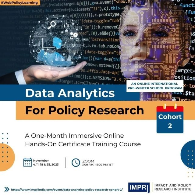Participants List & Details: Data Analytics For Policy Research – Data Analytics for Policy Research Cohort 2