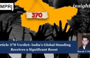 Article 370 Verdict: India's Global Standing Receives A Significant Boost – IMPRI Impact And Policy Research Institute Article 370 Verdict: India's Global Standing Receives a Significant Boost