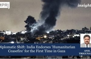 Diplomatic Shift: India Endorses 'Humanitarian Ceasefire' For The First Time In Gaza – IMPRI Impact And Policy Research Institute Diplomatic Shift: India Endorses 'Humanitarian Ceasefire' for the First Time in Gaza