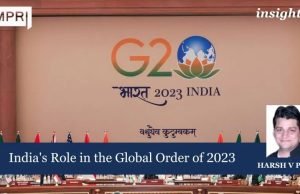 India's Role In The Global Order Of 2023 – IMPRI Impact And Policy Research Institute India's Role in the Global Order of 2023