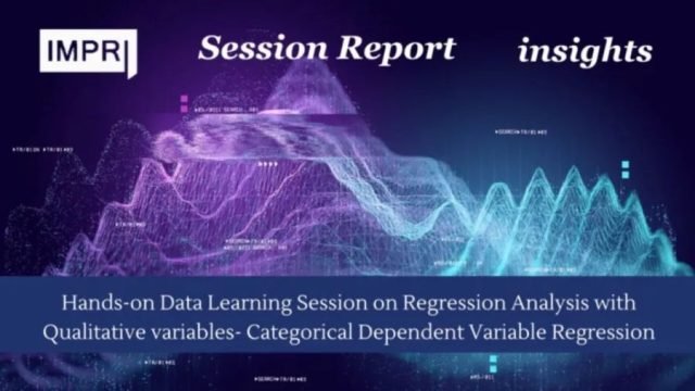 Hands-on Data Learning Session On Regression Analysis With Qualitative Variables- Hands-on Data Learning Session on Regression Analysis with Qualitative variables- Categorical Dependent Variable Regression