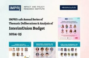 Annual Series Of Thematic Deliberations On Union Interim Budget 2024-25 – IMPRI Impact And Policy Research Institute Annual Series of Thematic Deliberations on Union Interim Budget 2024-25: Day 1 of Budget Discussions