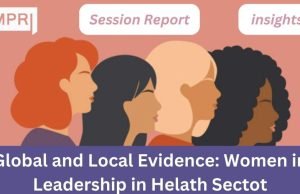 Global And Local Evidence: Women In Leadership In Health Sector – IMPRI Impact And Policy Research Institute Global and Local Evidence Women in Leadership in Helath Sectot e1707809420819