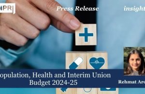 Population, Health And Interim Union Budget 2024-25 – IMPRI Impact And Policy Research Institute Population, Health and Interim Union Budget 2024-25