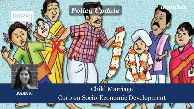 According to UNICEF child marriage refers to the marriage of a girl or boy before the age of 18. It refers to both formal marriages and informal unions in which children under the age of 18 live with a partner as if married and carry out the responsibilities of a household and give rise to the legitimization of procreation that has in return several economic and social impacts on the development of the economy. Early child marriages are associated with a rise in family burden because of the phenomenon of more children due to a larger time gap of reproductive age that is associated with multiple social curbs particularly on the part of women as they are prone to suffer from health issues, emotional imbalance, more responsibilities etc.