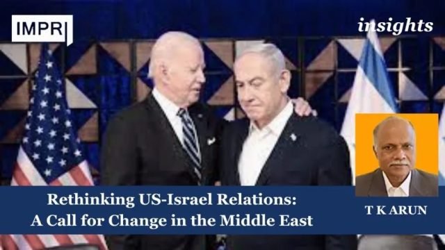 Rethinking US-Israel Relations: A Call for Change in the Middle East