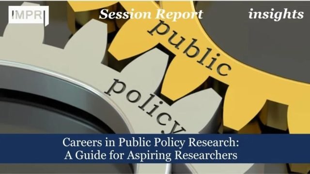 Careers in Public Policy Research: A Guide for Aspiring Researchers