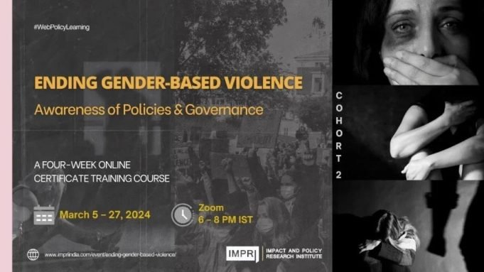 Ending Gender-based Violence – Cohort 2: Awareness Of Policies & Governance – IMPRI Impact And Policy Research Institute WhatsApp Image 2023 12 21 at 21.26.48 e1714155404440
