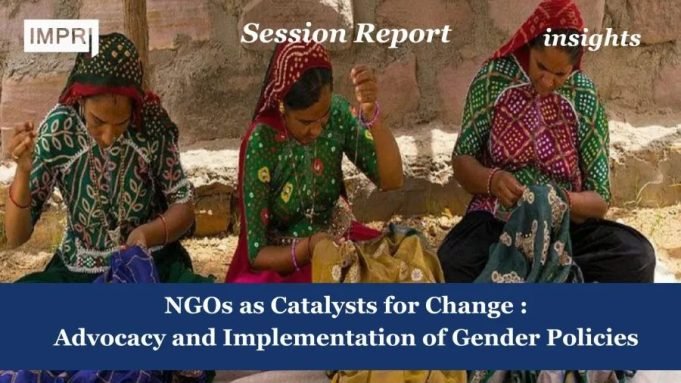 NGOs As Catalyst For Change In Advocacy And Implementation Of Gender Policies NGOs as Catalyst for Change in Advocacy and Implementation of Gender Policies
