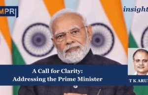 A Call For Clarity: Addressing The Prime Minister – IMPRI Impact And Policy Research Institute A Call for Clarity: Addressing the Prime Minister