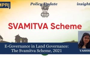 E-Governance In Land Governance: The Svamitva Scheme, 2021 – IMPRI Impact And Policy Research Institute E-Governance in Land Governance: The Svamitva Scheme, 2021