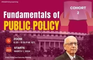 Fundamentals Of Public Policy – Cohort 2.0 – IMPRI Impact And Policy Research Institute Event report e1717091067660