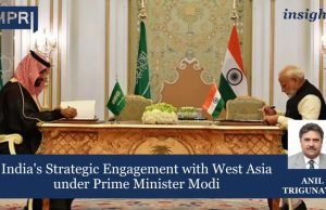 India's Strategic Engagement With West Asia Under Prime Minister Modi – IMPRI Impact And Policy Research Institute India's Strategic Engagement with West Asia under Prime Minister Modi