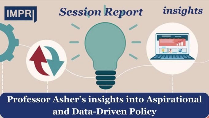 Professor Asher’s Insights Into Aspirational And Data-Driven Policy – IMPRI Impact And Policy Research Institute Concluding remarks by Dr. Mukul Asher e1715951276397