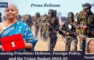 Balancing Priorities: Defence, Foreign Policy, And The Union Budget 2024-25 – IMPRI Impact And Policy Research Institute Defence Budget e1722268810212