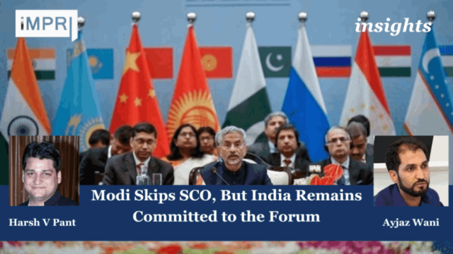 Modi Skips SCO, But India Remains Committed to the Forum