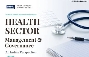 Participants List & Details: Health Sector Management And Governance: An Indian Perspective – IMPRI Impact And Policy Research Institute health sector management