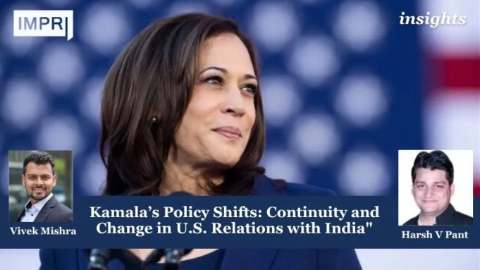 Kamala’s Policy Shifts: Continuity And Change In U.S. Relations With India – IMPRI Impact And Policy Research Institute Kamala’s Policy Shifts: Continuity and Change in U.S. Relations with India