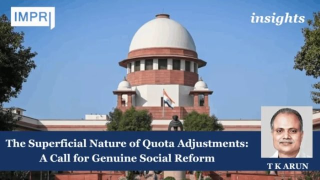 The Superficial Nature of Quota Adjustments: A Call for Genuine Social Reform