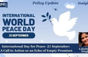 International Day For Peace- 21 September: A Call To Action Or An Echo Of Empty Promises – IMPRI Impact And Policy Research Institute International Day for Peace- 21 September: A Call to Action or an Echo of Empty Promises